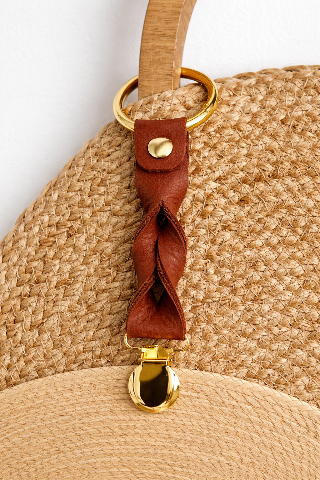 Leather Hat Holder Clip