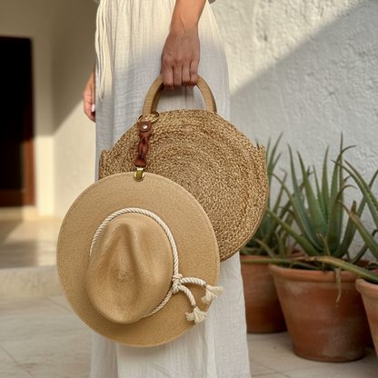 Leather Hat Holder Clip